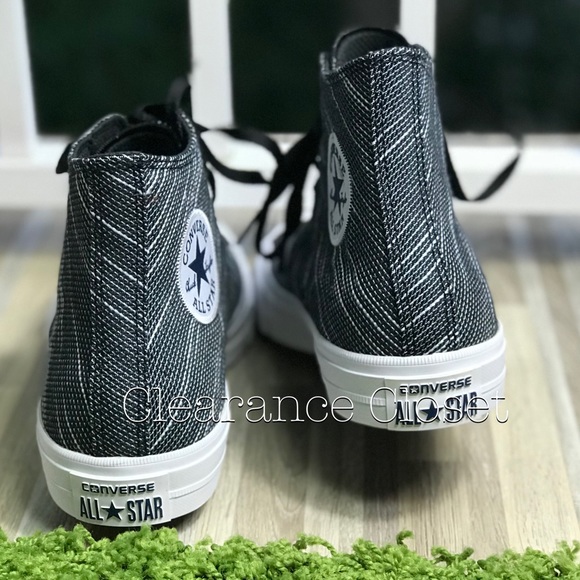 NWT Converse CT || HI Black/White M AUTHENTIC - Picture 6 of 8